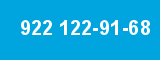 922 122-91-68 922 122-91-68